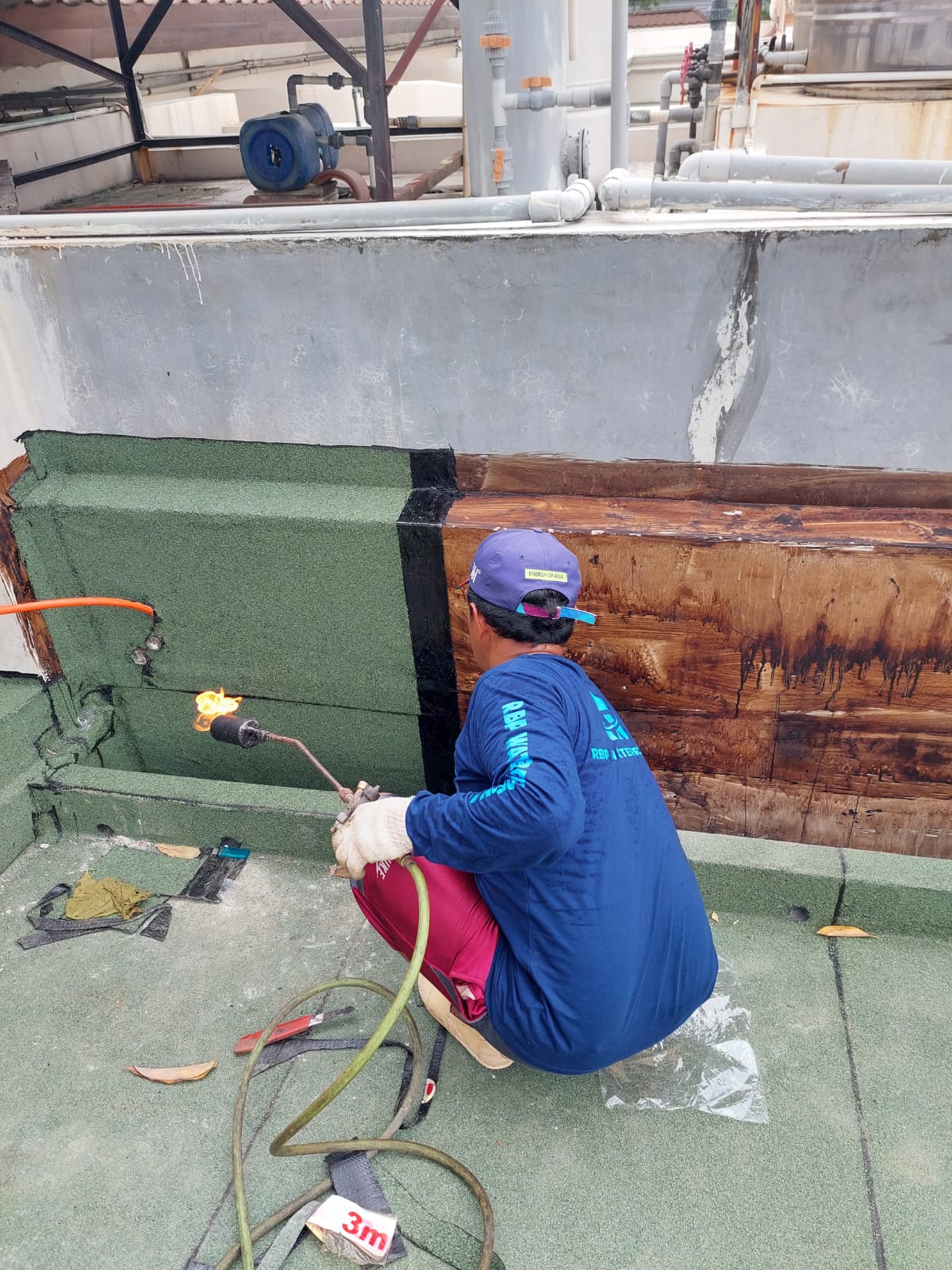 Jasa Pasang waterproofing Membrane aspal di Badung Bali