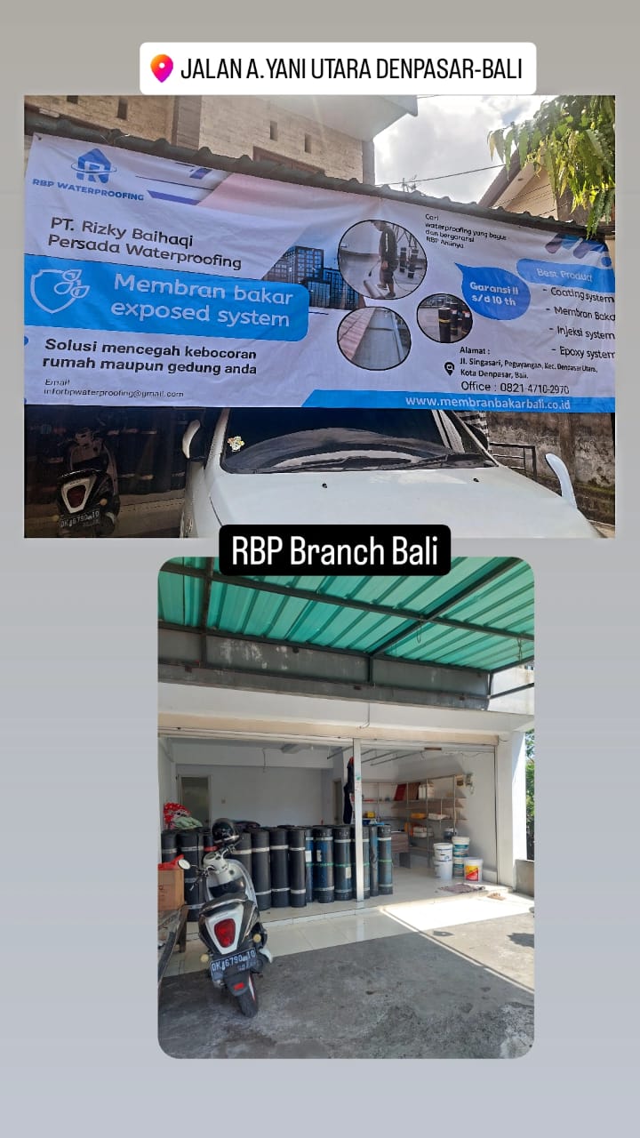 Jual Bahan Material waterproofing di Denpasar Bali